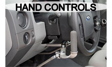 different types of hand controls for cars