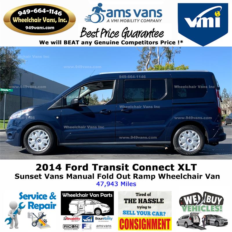 2014 Ford Transit Connect Manual Fold 