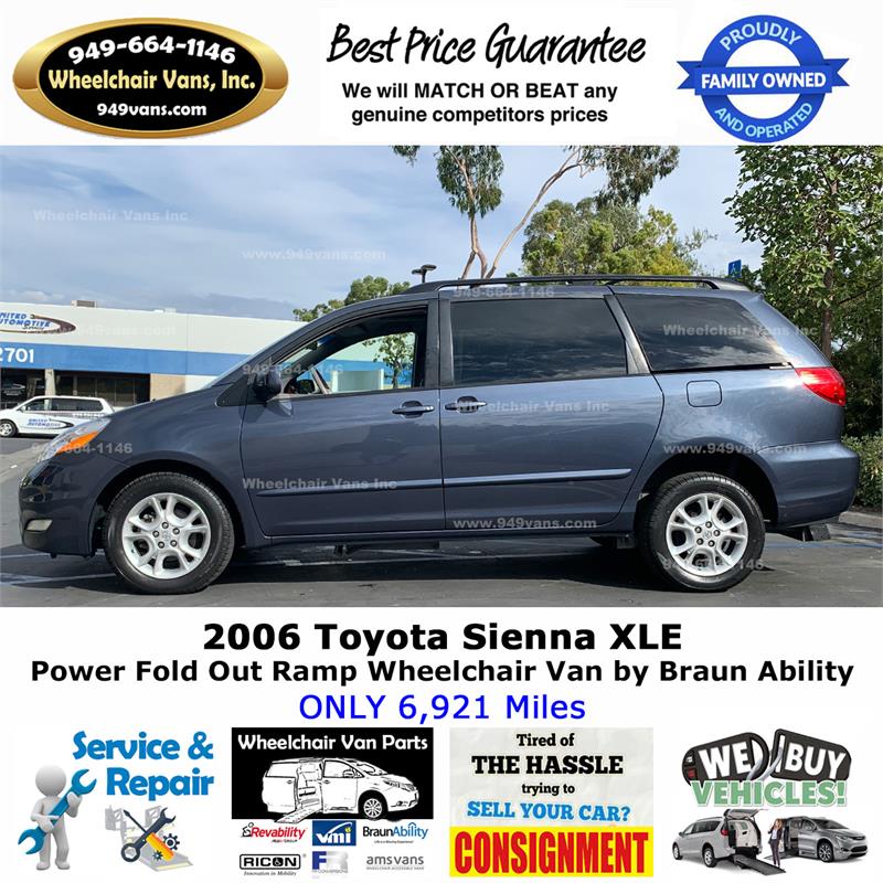 For Sale Used 2006 Toyota Sienna XLE 