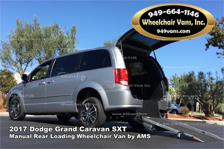 2017 dodge grand caravan wheelchair van for sale