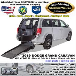 For Sale Used 2019 Dodge Grand Caravan SXT - VMI Verge II Manual Fold