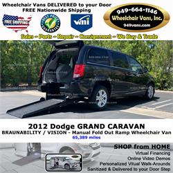 used handicap van for sale near me